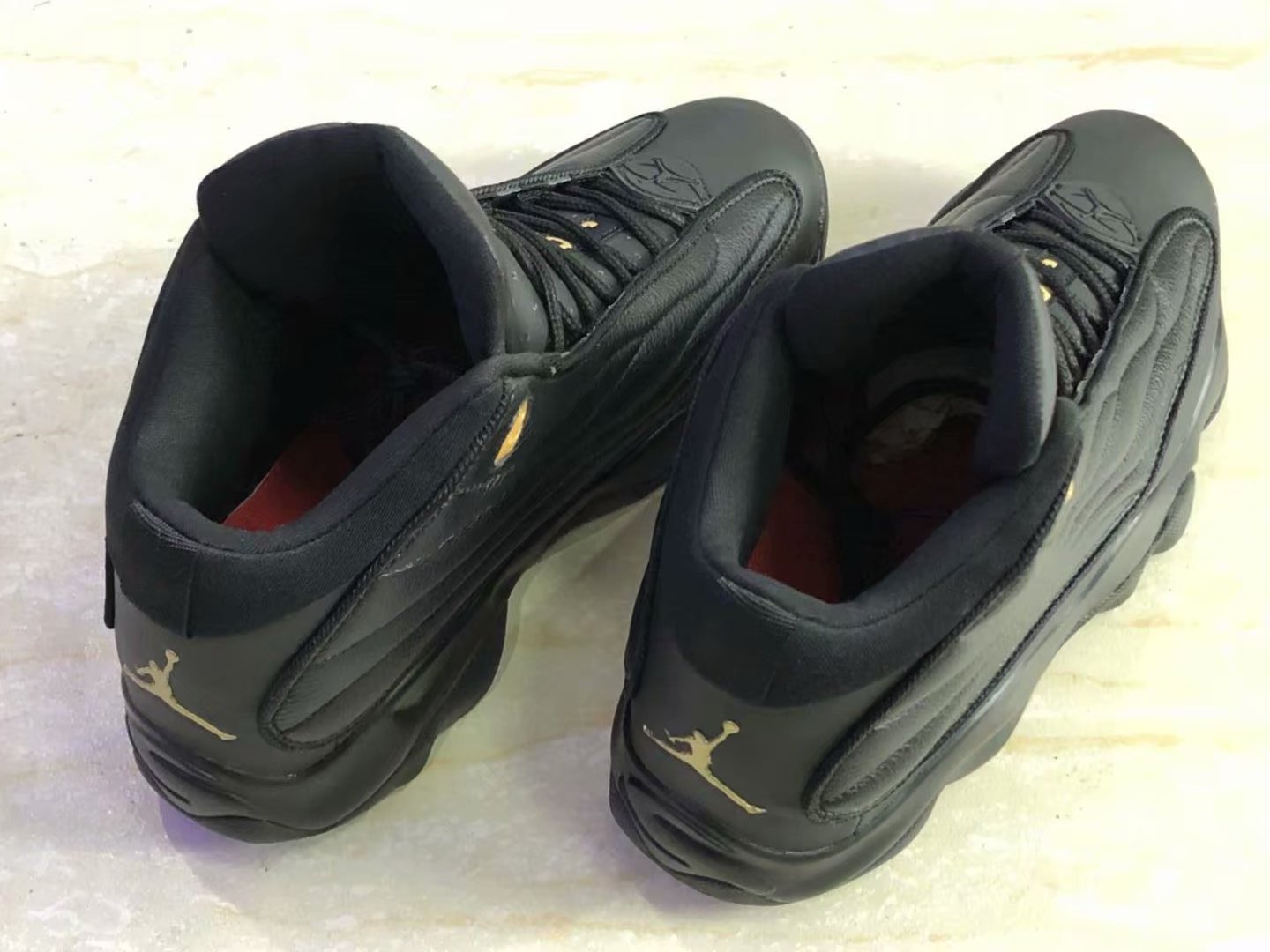 New Air Jordan 13.5 All Black Shoes - Click Image to Close